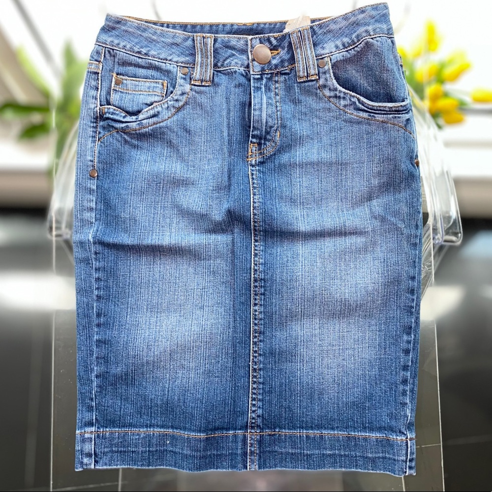 H&M Denim Pencil Skirt